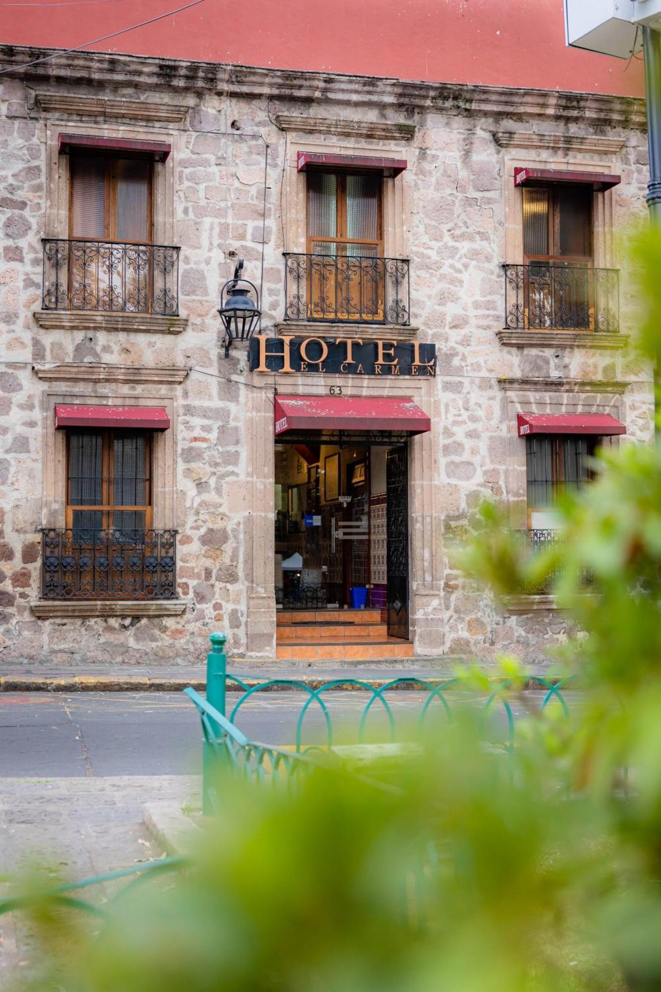 Hotel El Carmen, Morelia Extérieur photo