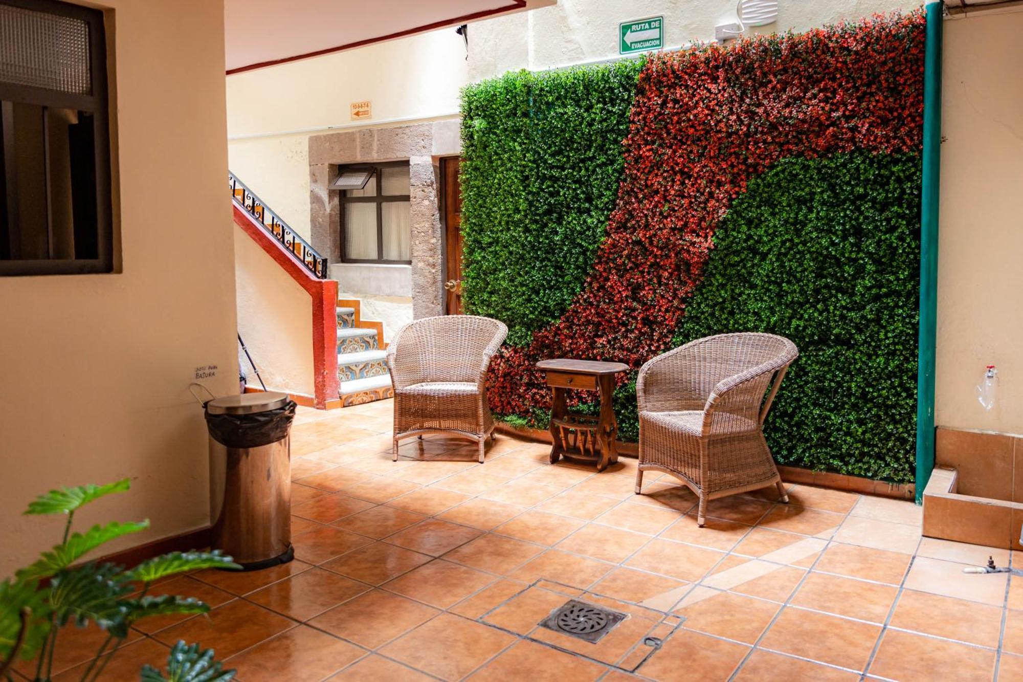Hotel El Carmen, Morelia Extérieur photo